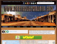 Tablet Screenshot of nortenasfmradio.com